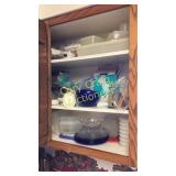 Assorted plastic wear, coffee pots, molds