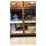 Pyrex, black and decker can opener, oster ice