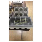 (3) Silveware Holders