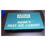 MSA Miners First  Aid Cabinet