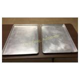 (2)  26"x18" Baking sheets