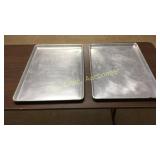 (2)  26"x18" Baking sheets