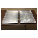 (2)  26"x18" Baking sheets