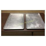 (2)  26"x18" Baking sheets