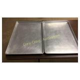 (2)  26"x18" Baking sheets