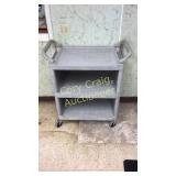 Rubber made Plastic Utility cart