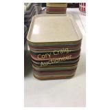 (49) Hard Plastic Food Trays