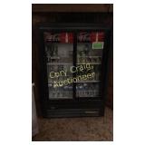 Coca cola machine with soda