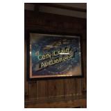 "Bud Light" mirror picture, 27"x33"