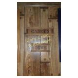 Wood sign," Casey