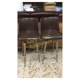 (2) Matching Swivel Bar Stools