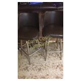 (2) Matching Swivel Bar Stools