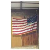 American Flag w/ Stand