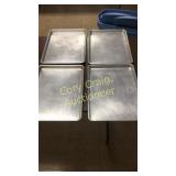 (4) heavy duty cookie sheets