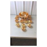 Punch Bowl with 12 Cups