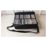 ASSORTED cds and carrying case