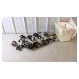 ASSORTED fishing reels and cooler