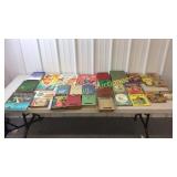 VINTAGE hard back and paper children books