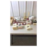 ASSORTED Christmas miniature ornaments