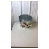 SAINT LOUIS CARDINALS GALVANIZED BUCKET