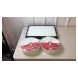 Show case, 2 3 Section Serving Dishes