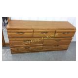 Dresser with mirror (brackets for mirror are