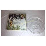 1 Serving Platter 13" Christmas