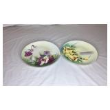 2 Hand Painted Marked  JR Hutschenreuther selb