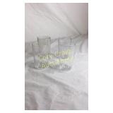 Set of 4 Juice Glasses