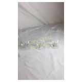 Set of 3 Cut Crystal Short Stem Wines