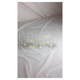 Set of 3 Short Cut Crystal Stem Wines