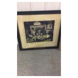 Large Picture Advertising Old Saratoga Whiskey