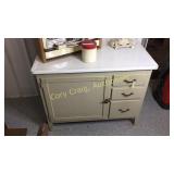 Porcelain Top Preparation hutch Base