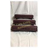 Lionel (3) 2625 car set, (1) Irvington Pullman,