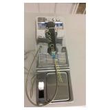 Chrome plated coin Telephone with jack set-up