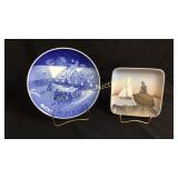 (1) Bing and Grondahl Copenhagen 1969 Christmas