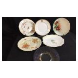 Set of ( 6) Misc. Old plates
