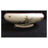 Limoges porcelain bowl, marked J.P. FRANCE