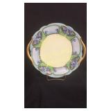 Hand painted bread plate with gold trim. Ca. 1916