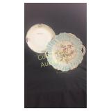 (1) Very old cake plate, Noritake, made in J