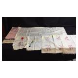 Unfinished Cross Stitched Panels