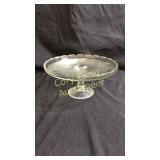 Crystal 10" Cake Plate