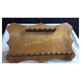 Wooden spoon holder with 18 positions, "Polly