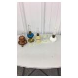 4 Oil Lamps One Extra Chimney