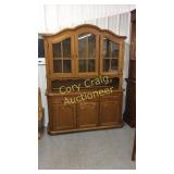 2 Pc Hutch 77"T x 60" W x 17"D