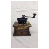 Wooden coffee grinder