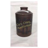 Sterling on Bronze humidor. Marked on bottom