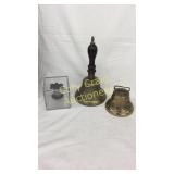 WWII brass alarm bell (used to alert