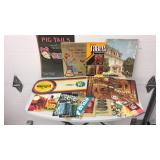 Old Newspapers, flyers, cooking magazines,