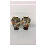 Pair Sasumi Vase Made In Japan